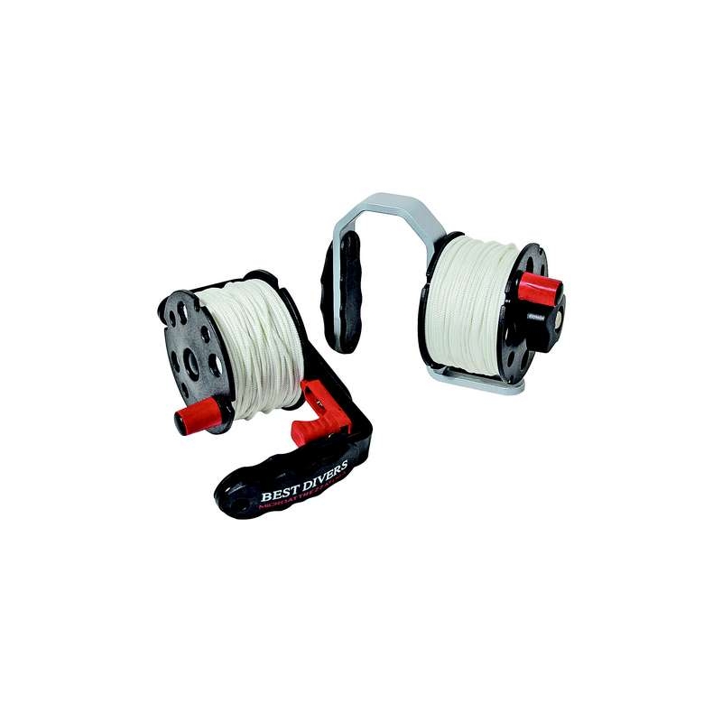 image: Devidoir Short Reel 50 metres avec frein Best Divers