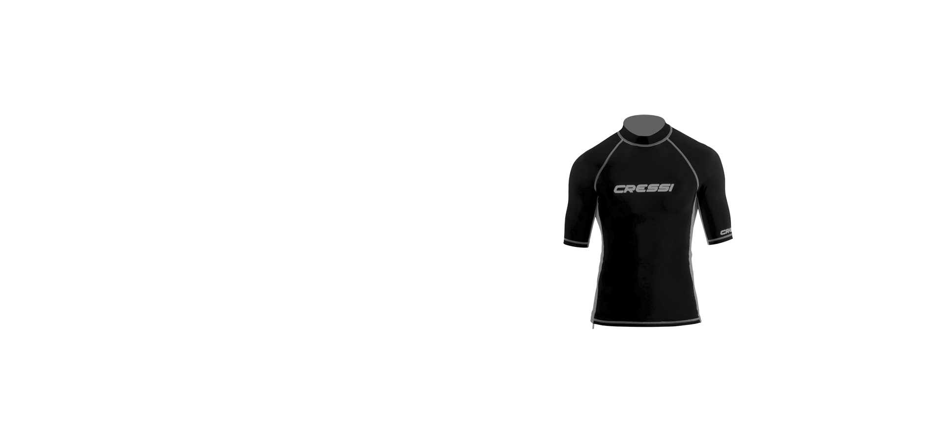 Rashguard T-Shirt Pour Homme Cressi